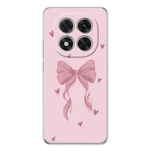 Чохол банти для Xiaomi Redmi Note 15 Pro 5G (Бант на рожевому)