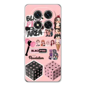 Чехлы с картинкой для Xiaomi Redmi Note 15 Pro 5G (BLACK PINK коллаж)