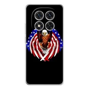 Чохол Прапор USA для Xiaomi Redmi Note 15 Pro 5G (Крила США)