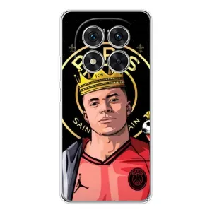 Чехол (TPU) с Футболистом на Xiaomi Redmi Note 15 Pro 5G (Mbappe King)