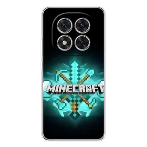 Чехол майнкрафт для Xiaomi Redmi Note 15 Pro 5G (MineCraft 2)