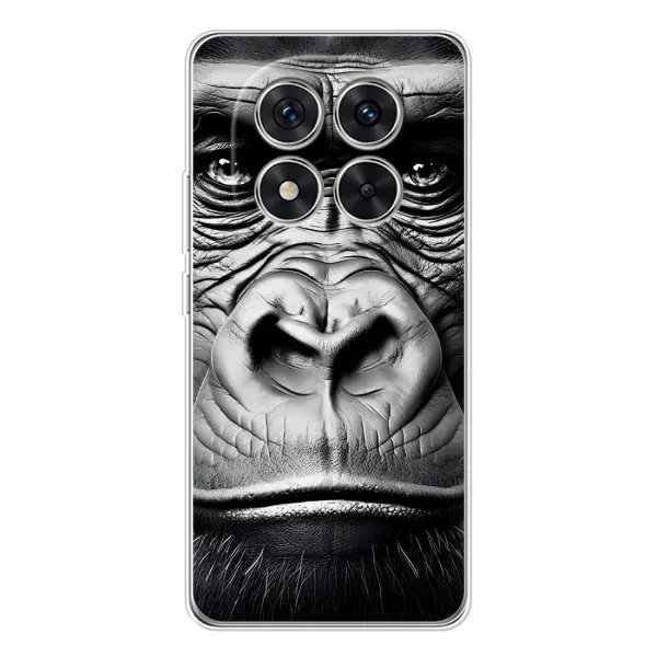 Чехол с рисунком «Черная обезьяна» для Xiaomi Redmi Note 15 Pro Plus Чехол с рисунком «Черная обезьяна» для Xiaomi Redmi Note 15 Pro Plus