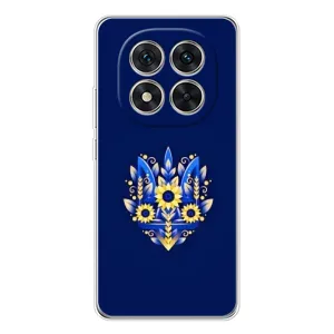 Чехол Укр Символика для Xiaomi Redmi Note 15 Pro Plus (Цветущий Герб)