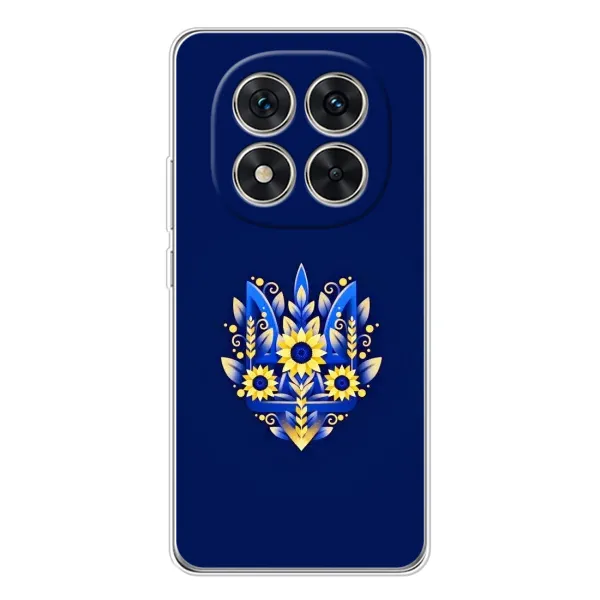Чехол с рисунком «Цветущий Герб» для Xiaomi Redmi Note 15 Pro Plus