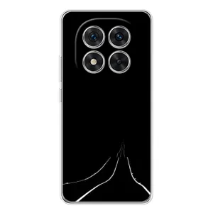 Чохол з картинками на чорному фоні для Xiaomi Redmi Note 15 Pro Plus (Дорога)