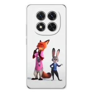 Силиконовый чехол с принтом Зоотрополіс для Xiaomi Redmi Note 15 Pro Plus (Джуди и Ник)