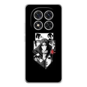 Чехлы с картинкой Итачи Учиха на Xiaomi Redmi Note 15 Pro Plus (Коллаж Итачи)