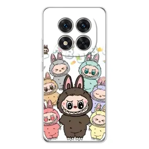 Чохол з принтом Лабубу для Xiaomi Redmi Note 15 Pro Plus (Маленькі Лабубу)