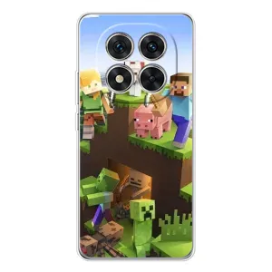 Чохли для Xiaomi Redmi Note 15 Pro Plus (Персонажі МайнКрафт) (Майн-крафт)