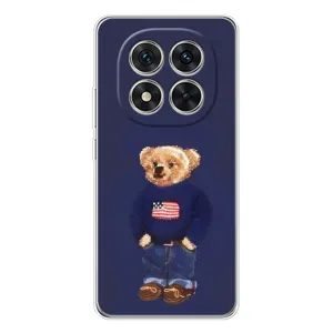 Чехлы Мишка Тедди для Редми Ноте 15 Про Плюс (Мишка USA)