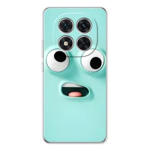 Силиконовые Чехлы (смешные стикеры) для Xiaomi Redmi Note 15 Pro Plus (Забавное мятное лицо)