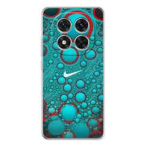 Силіконовый Чохол на Xiaomi Redmi Note 15 Pro Plus з картинкою НАЙК (Найк зелений)