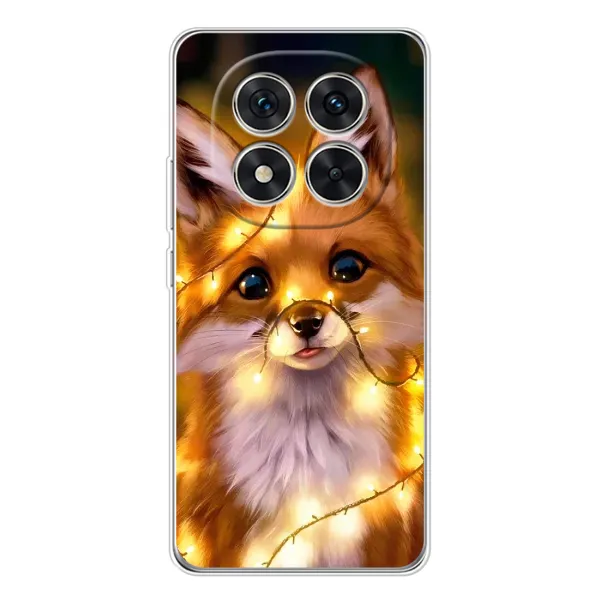 Чехол с рисунком «Новогодний лисенок» для Xiaomi Redmi Note 15 Pro Plus Чехол с рисунком «Новогодний лисенок» для Xiaomi Redmi Note 15 Pro Plus