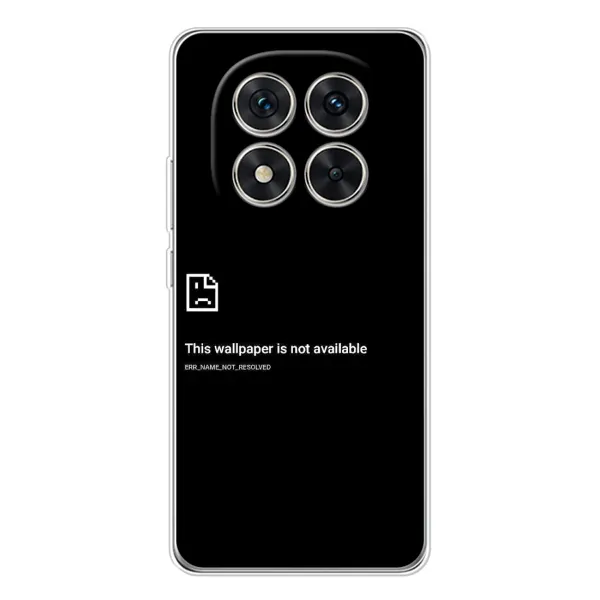 Чехол с рисунком «Ошибка» для Xiaomi Redmi Note 15 Pro Plus