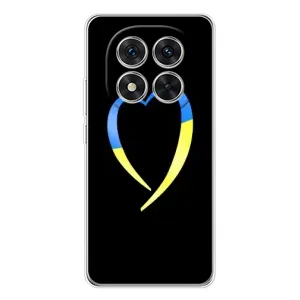 Силіконовий Чохол на Xiaomi Redmi Note 15 Pro Plus (Я-Україна) (Українське серце)