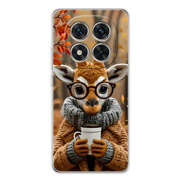 Чехол с рисунком «Жираф с кофе» для Xiaomi Redmi Note 15 Pro Plus Чехол с рисунком «Жираф с кофе» для Xiaomi Redmi Note 15 Pro Plus