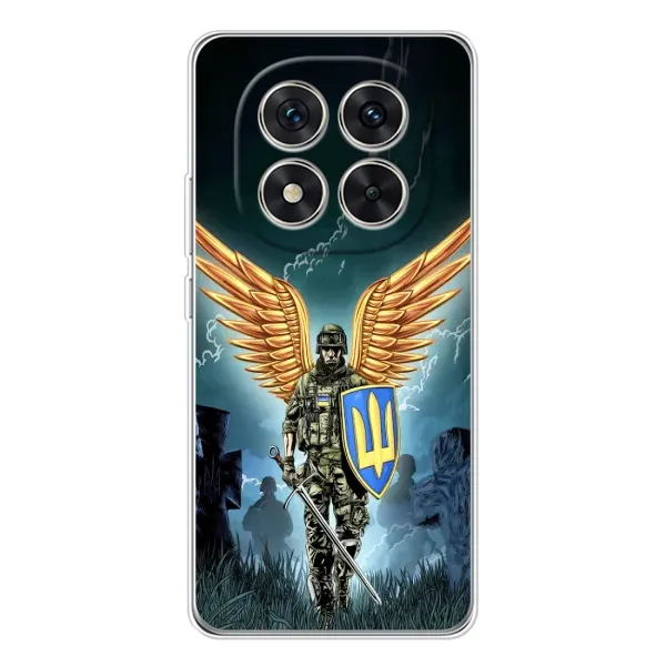 Чехол с рисунком «ЗСУ з крильями» для Xiaomi Redmi Note 15 Pro Plus