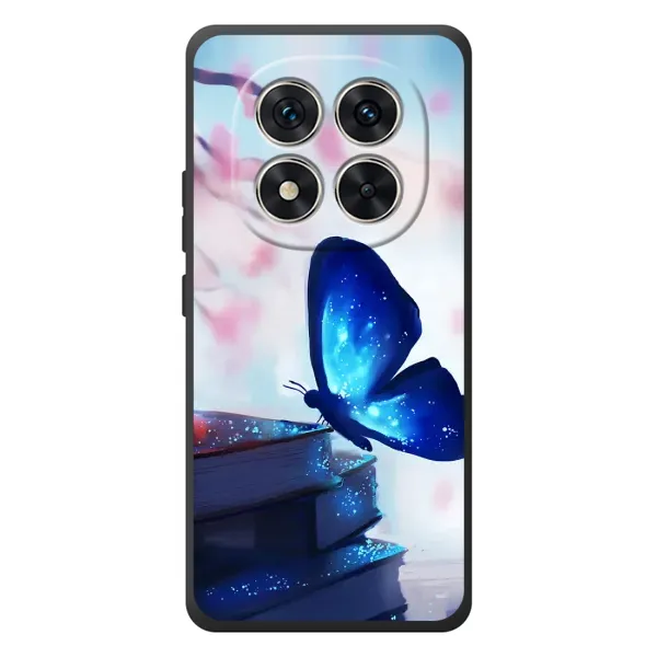 Чехол с рисунком «Бабочка синяя» для Xiaomi Redmi Note 15 Pro Чехол с рисунком «Бабочка синяя» для Xiaomi Redmi Note 15 Pro