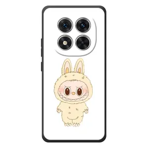 Чехол с принтом Лабубу для Xiaomi Redmi Note 15 Pro (Бежевый Лабубу)