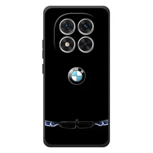 Силіконовий бампер з картинкою машини на Xiaomi Redmi Note 15 Pro (Чорний BMW)