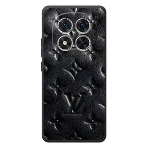 Текстурний Чохол Louis Vuitton для Редмі Ноте 15 Про (Чорний ЛВ)
