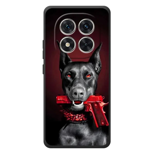 Чехол с рисунком «Доберман злой» для Xiaomi Redmi Note 15 Pro Чехол с рисунком «Доберман злой» для Xiaomi Redmi Note 15 Pro