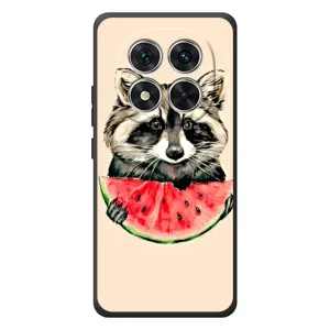 Силиконовый Чехол с Енотами на Xiaomi Redmi Note 15 Pro (Енот)