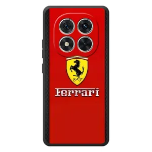 Силіконовий бампер з картинкою машини на Xiaomi Redmi Note 15 Pro (Ferrari Logo)