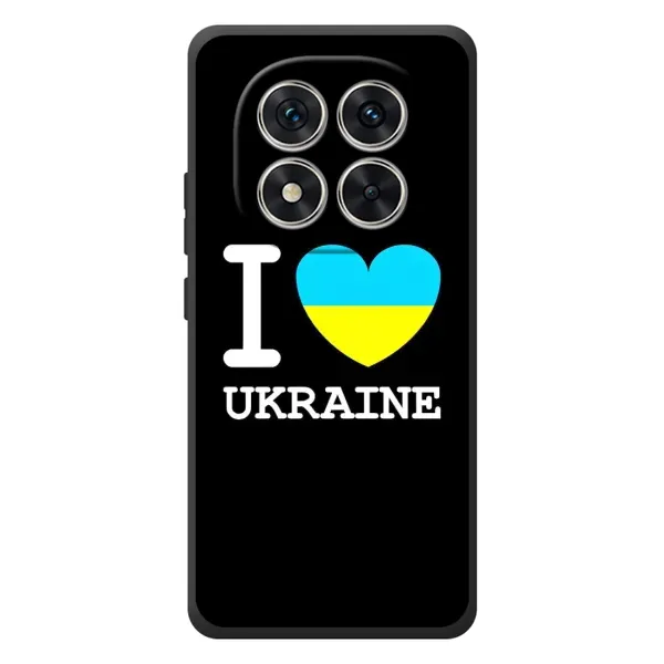 Чехол с рисунком «I Love Ukraine» для Xiaomi Redmi Note 15 Pro Чехол с рисунком «I Love Ukraine» для Xiaomi Redmi Note 15 Pro