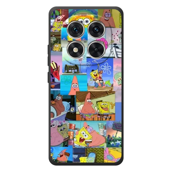 Чехол с рисунком «Комиксы Спанч Боб» для Xiaomi Redmi Note 15 Pro Чехол с рисунком «Комиксы Спанч Боб» для Xiaomi Redmi Note 15 Pro