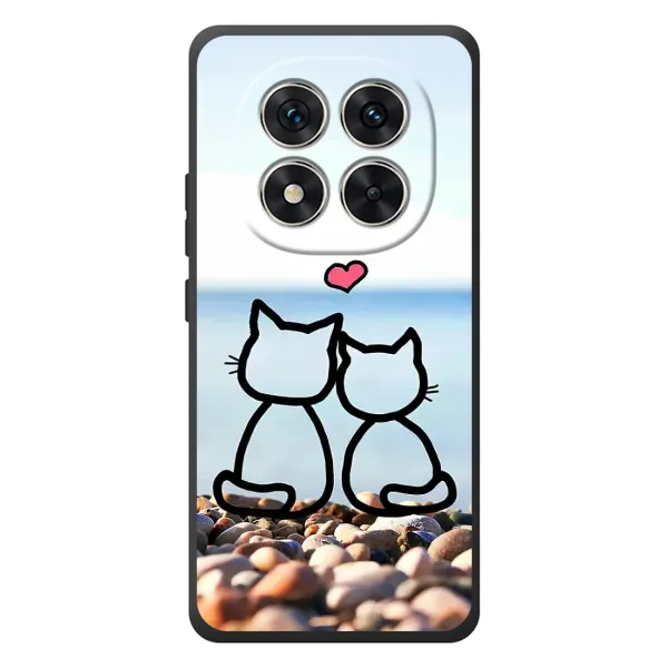 Чехол с рисунком «Котейки» для Xiaomi Redmi Note 15 Pro Чехол с рисунком «Котейки» для Xiaomi Redmi Note 15 Pro