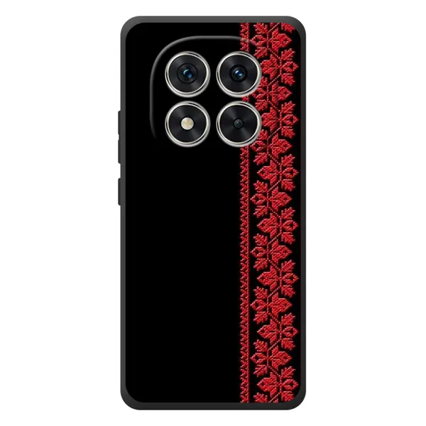Чехол с рисунком «Красная Вышиванка» для Xiaomi Redmi Note 15 Pro Чехол с рисунком «Красная Вышиванка» для Xiaomi Redmi Note 15 Pro
