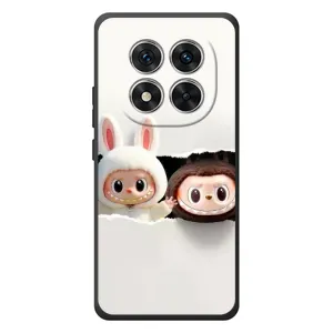 Чехол с принтом Лабубу для Xiaomi Redmi Note 15 Pro (Фигурки Labubu)