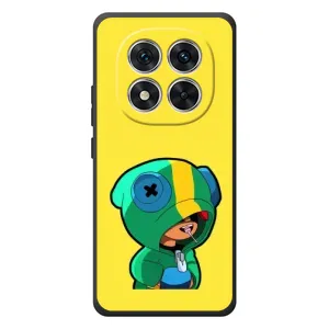 Чехол Бравл Старс для Xiaomi Redmi Note 15 Pro (Леон (LEON))