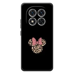 Чехол с леопардовым принтом на Xiaomi Redmi Note 15 Pro (Леопардовая Минни)