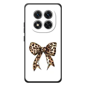 Чохол банти для Xiaomi Redmi Note 15 Pro (Леопардовий бант)