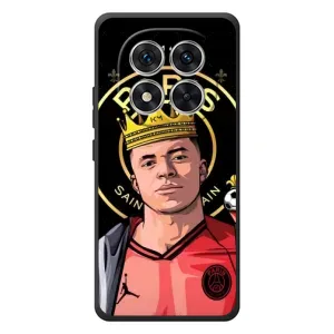 Чохол (TPU) з Футболістом на Xiaomi Redmi Note 15 Pro (Mbappe King)