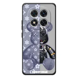 Силиконовый чехол для Xiaomi Redmi Note 15 Pro (Медведь Louis Vuitton)