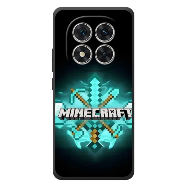 Чехол с рисунком «MineCraft 2» для Xiaomi Redmi Note 15 Pro