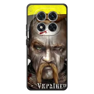 Чехол с картинкой (Патриотический КОЗАК) на Xiaomi Redmi Note 15 Pro (Одноглазый Козак)