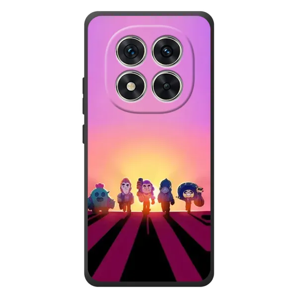 Чехол с рисунком «Персонажи в закате» для Xiaomi Redmi Note 15 Pro Чехол с рисунком «Персонажи в закате» для Xiaomi Redmi Note 15 Pro