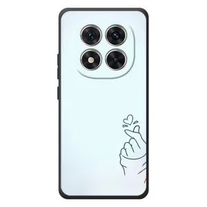 Чохол (Знак сердечка) для Xiaomi Redmi Note 15 Pro (Сердечко на блакитному)