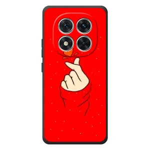 Чохол (Знак сердечка) для Xiaomi Redmi Note 15 Pro (Сердечко на червоному)