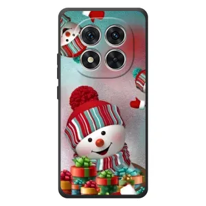 Чохли на Новий Рік Xiaomi Redmi Note 15 Pro (Сніговик в шапці)