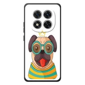 Бампер для Xiaomi Redmi Note 15 Pro с картинкой "Песики" (Собака Король)