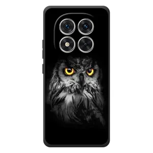 Чехлы с принтом СОВЫ для Xiaomi Redmi Note 15 Pro (Сова на чёрном)