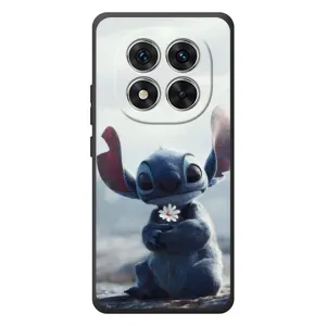 Чехол с рисунком Стич для Xiaomi Redmi Note 15 Pro (Стич с цветочком)