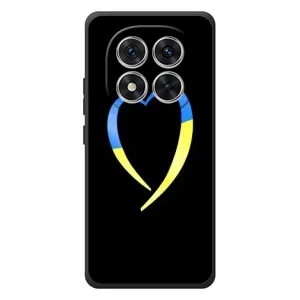 Силиконовый Чехол на Xiaomi Redmi Note 15 Pro (Я-Украина) (Украинское сердце)