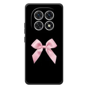 Чехол банты для Xiaomi Redmi Note 15 (Бант на черном)
