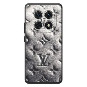 Текстурный Чехол Louis Vuitton для Сяоми Редми Ноут 15 (Бежевый ЛВ)